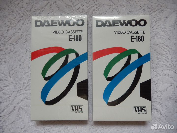 Видеокассеты VHS новые запечатанные