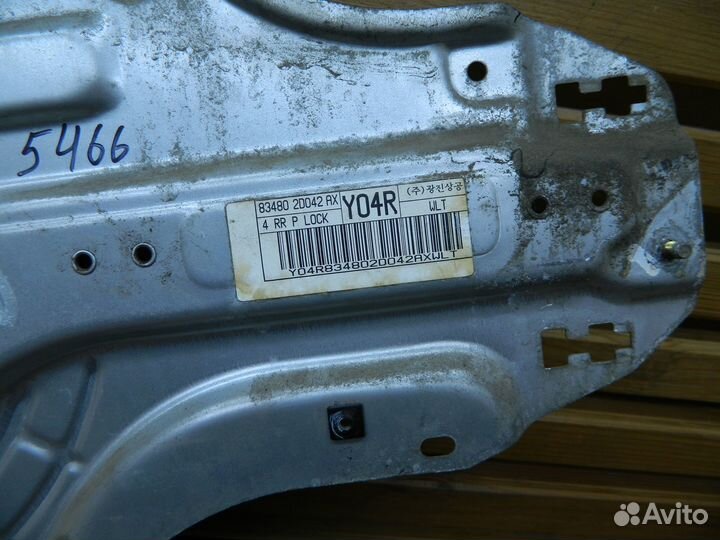 Hyundai Elantra XD - Стеклоподъемник задний правый