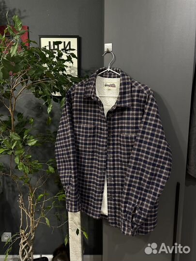 Куртка stussy в клетку