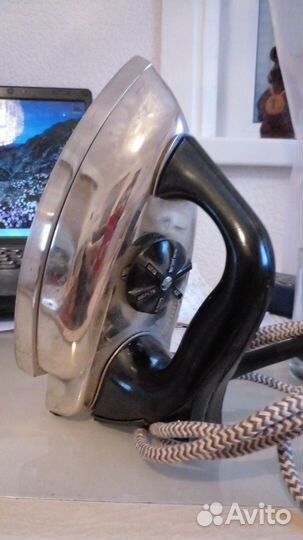 Утюг СССР, тяжёлый, новый, рабочий