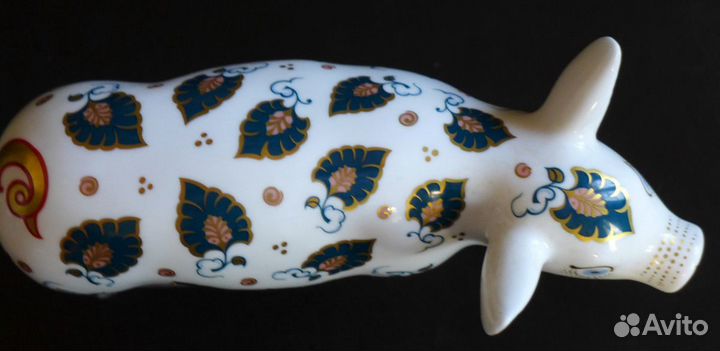 Статуэтка фарфор свинья с поросятами