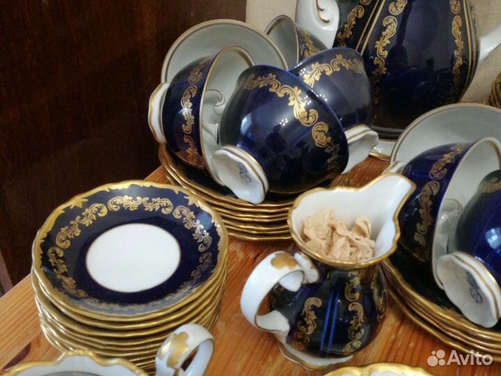 Чайный сервиз фарфор гдр,Reichenbach