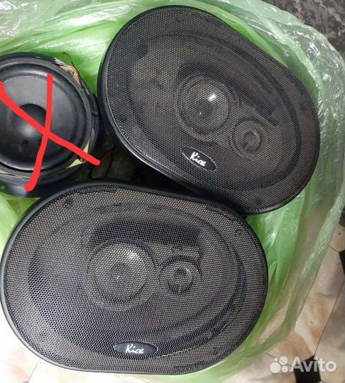 Колонки овальные 6х9 дюйм