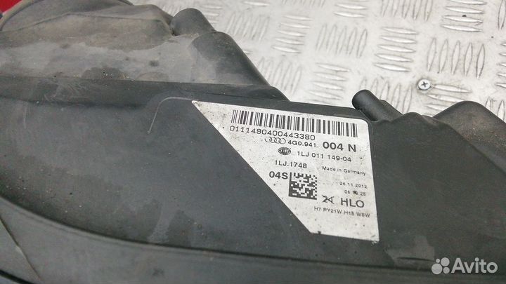 Фара правая Audi A6/RS6/S6