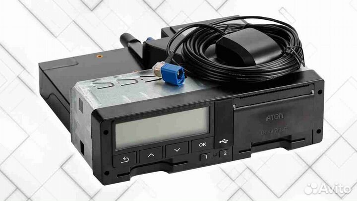 Новый цифровой тахограф Atol.С блоком скзи