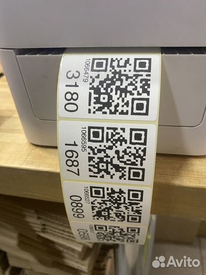 Термоэтикетки 58х40 700шт