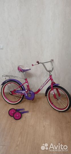 Велосипед детский 18 дюймов для девочки