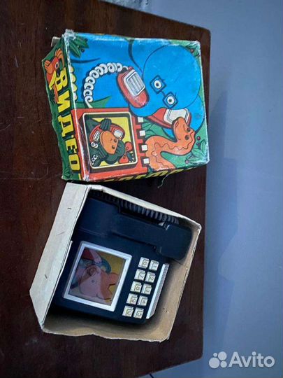 Игрушка телефон Мультик времен СССР