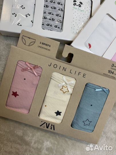 Трусики Zara для девочки 3-4 года (104)