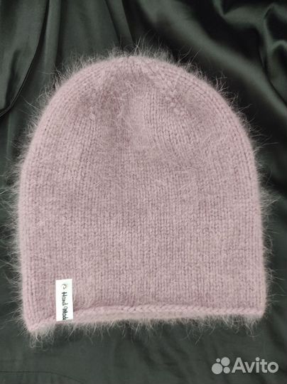 Шапка бини из пуха норки