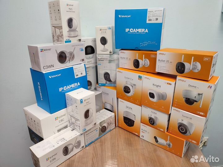 Wifi и 4G Камеры Ezviz Imou vstarcam
