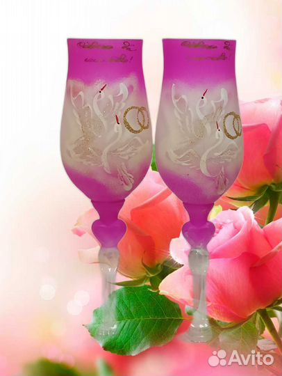 Свадебные бокалы