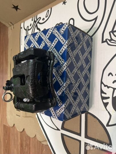 Суппорт тормозной на kia rio