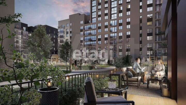 1-к. квартира, 46,3 м², 5/7 эт.