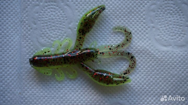 Мини Воблеры Goldy и Rebel и резина Soft Lures