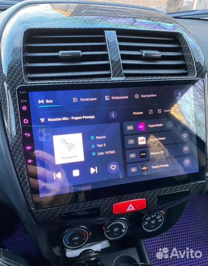 Магнитола Mitsubishi ASX Android IPS