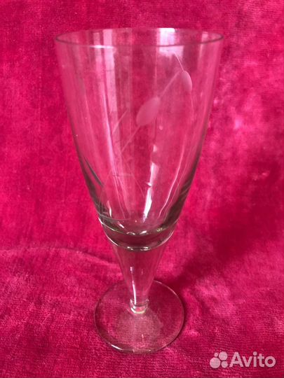 Стаканчики, рюмки, фужеры СССР (цветное стекло)