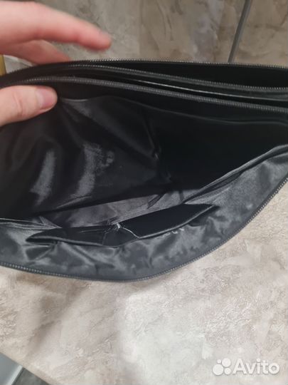 Мужской кожаный портфель