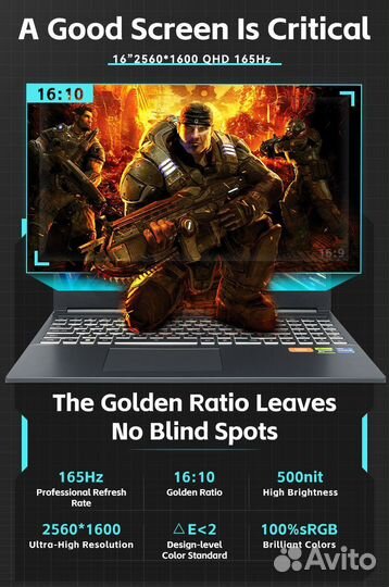 Mechrevo, i7 12650H, RTX4060(140w), QHD 16