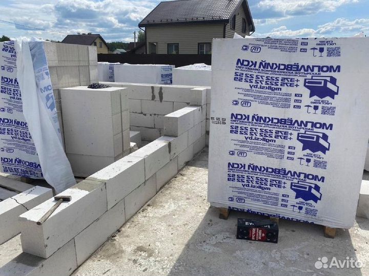 Газоблоки, пеноблоки с завода