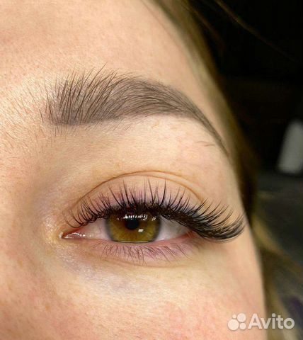 Наращивание ресниц и оформление бровей (+обучение)