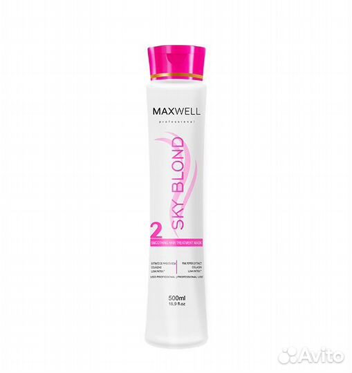 Ботокс для волос maxwell SkyBlond