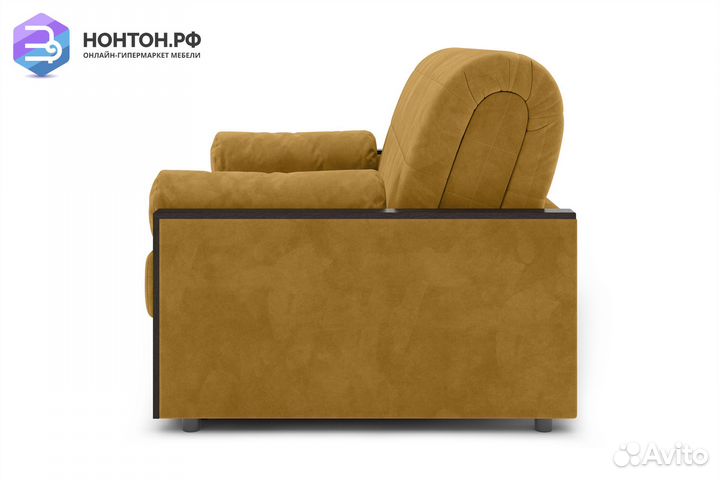 Диван аккордеон Милена горчичный