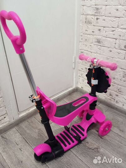 Самокаты новые для малышей с подножкой