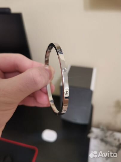 Браслет cartier love (бижутерия)