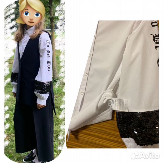 Блузка To be too, ветровка, толстовка zara 152