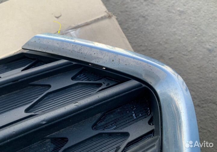 Решетка радиатора Solaris 2