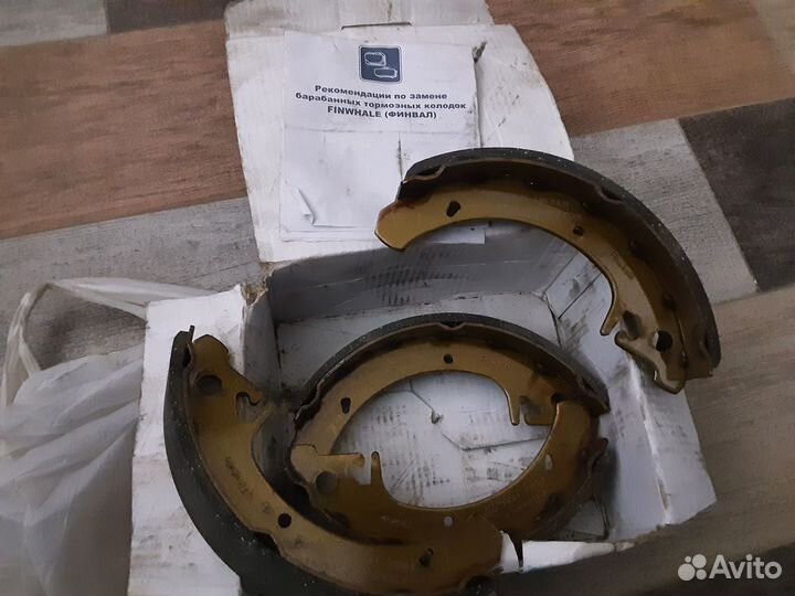 Колодки задние тормозные VR318 Finwhale
