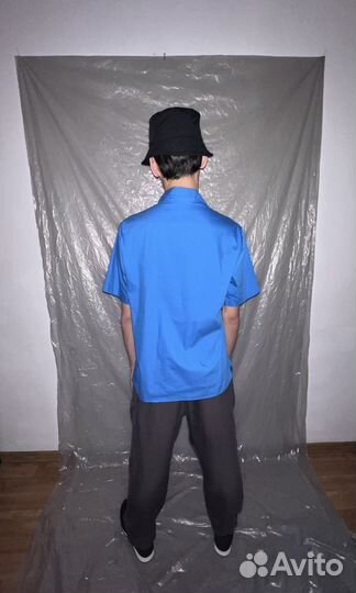 Рубашка Mango Man + брюки Weekday + панама H&M