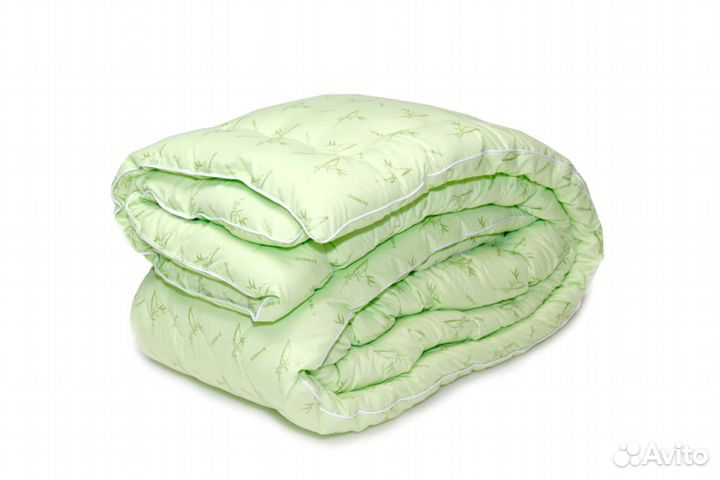Одеяло 2-х спальное бамбук зимнее, новое
