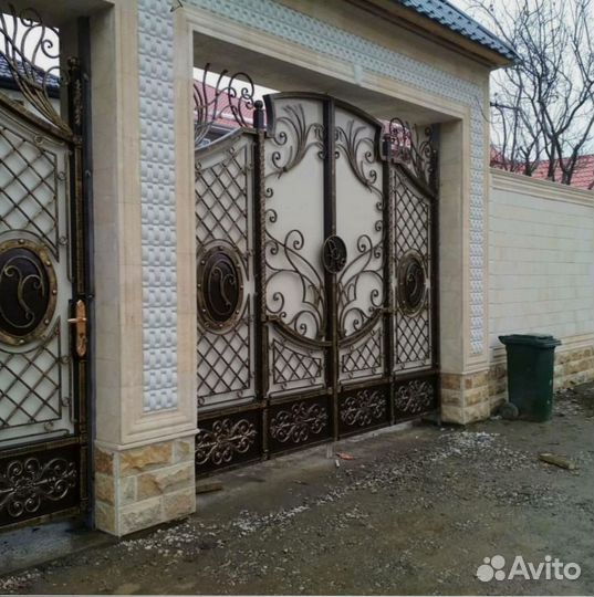 Кованые ворота