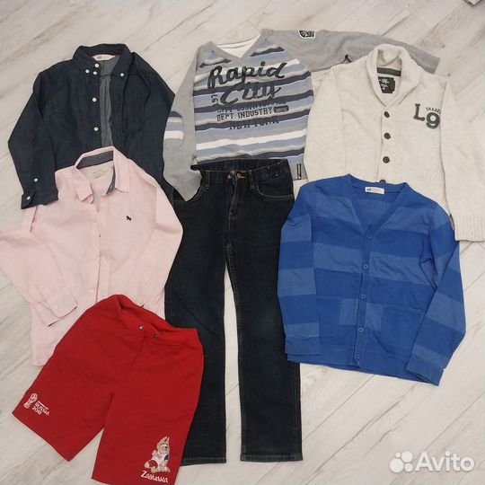 Вещи пакетом на мальчика 130