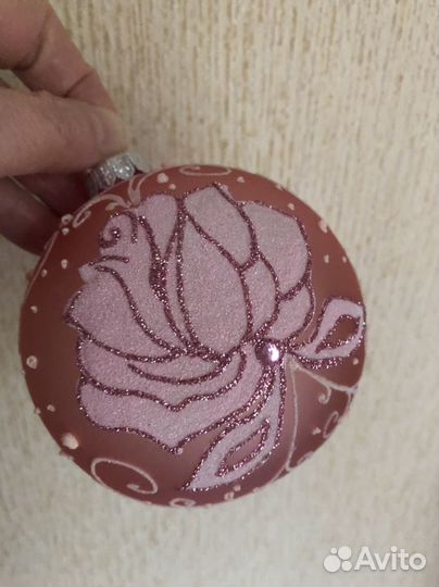 Елочная игрушка шар Irena