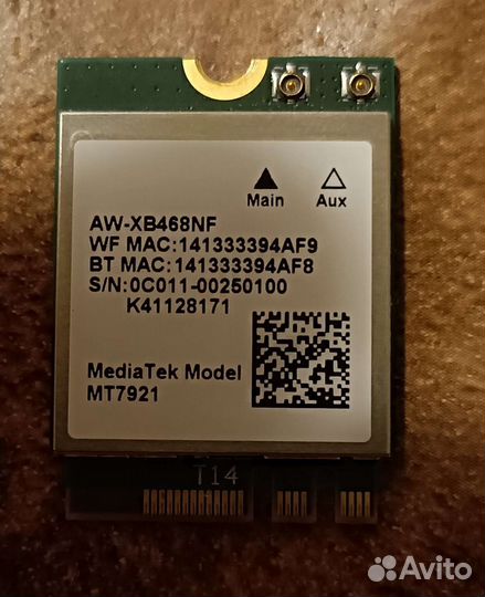 Wi-fi + BT модуль для пк, ноутбука