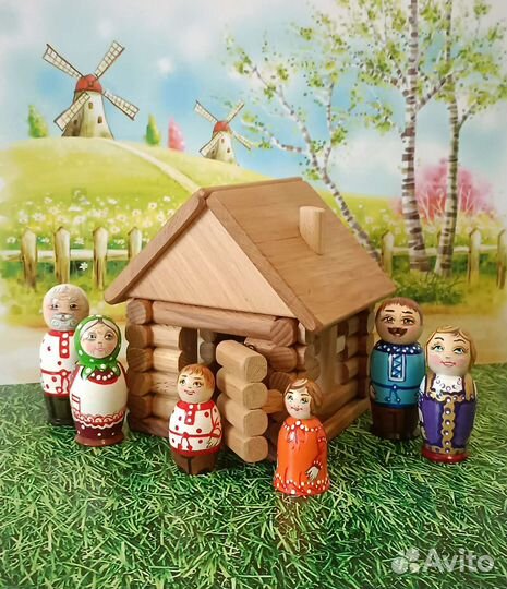 Фигурки Русская семья