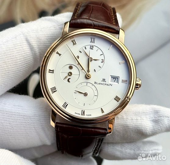 Blancpain Villeret Time Zone Extra Flat 38мм