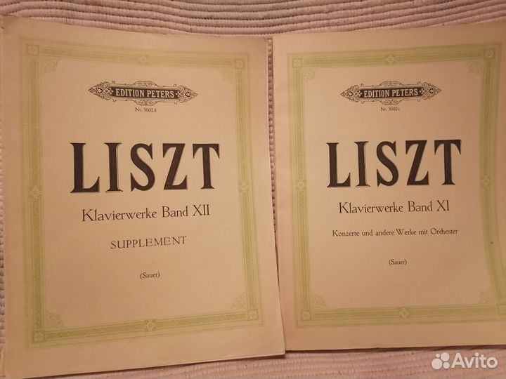 Ноты издательства edition peters