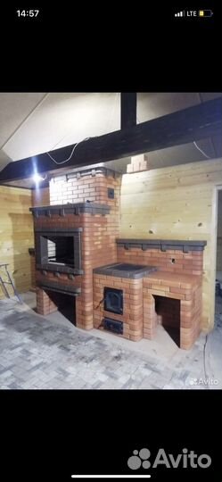 Печник кладка печей каминов барбекю