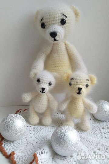 Полярные мишки - ручная работа