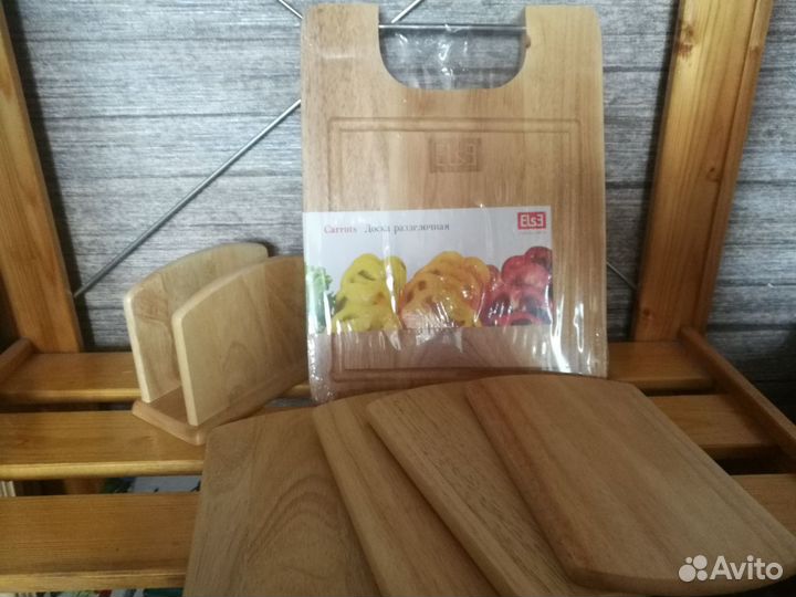 Набор досточек для завтрака на подставке