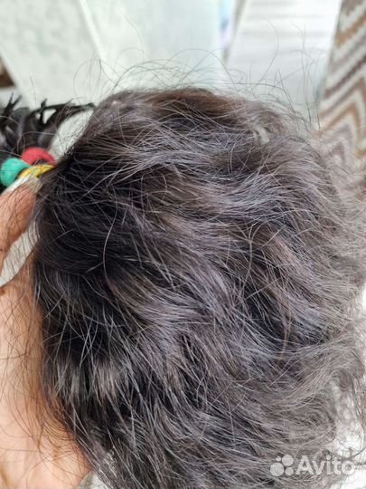 Волосы для наращивания 60 см кудря