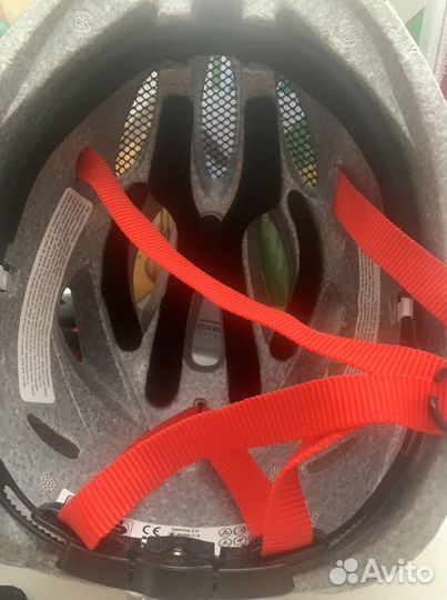 Велошлем с защитой