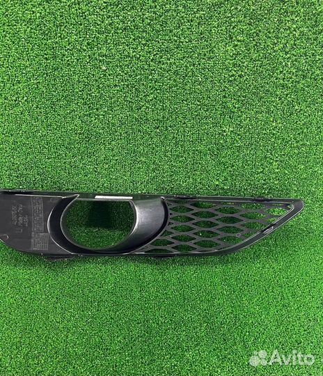 Накладка противотуманки левая audi Q7 12-15 (S-lin