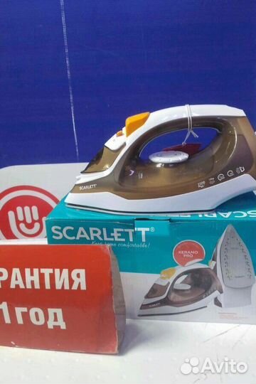 Утюг scarlett в отличном состоянии
