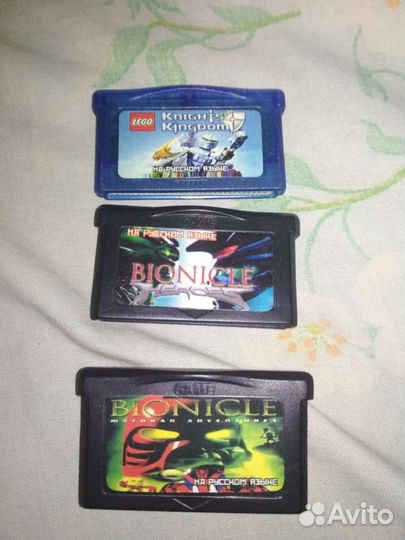 Катриджи Gameboy advance