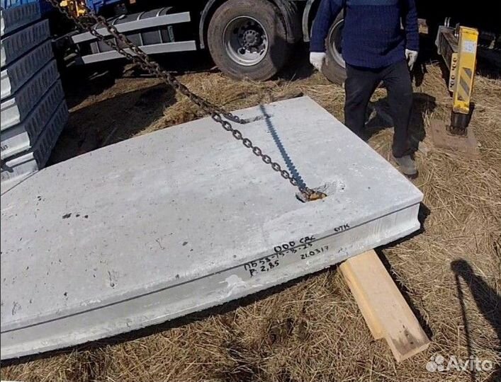 Плиты на дом с проушинами